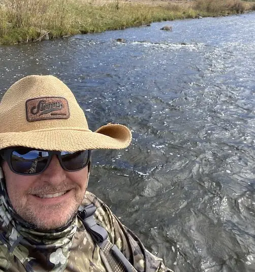 fly fishing in riffles