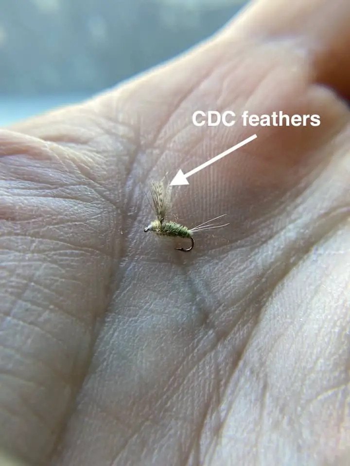 CDC fly pattern - cul de canard flies