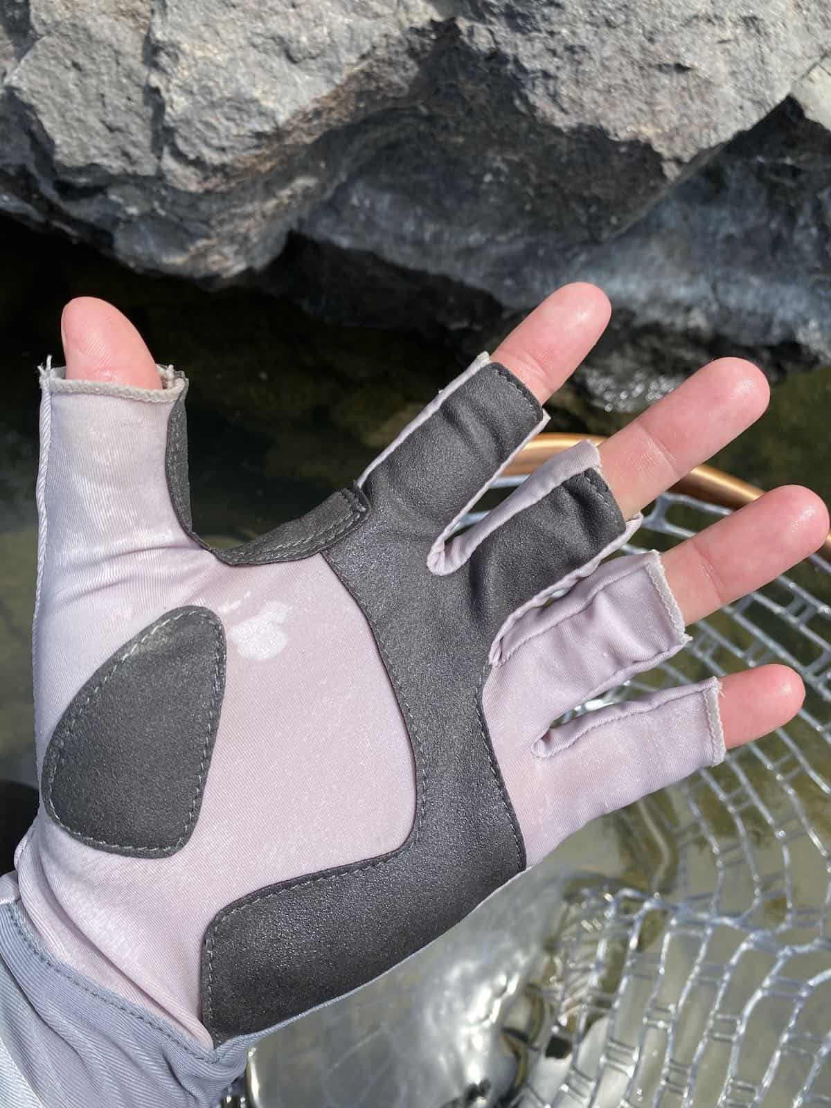 open palm wet fly fishing glove