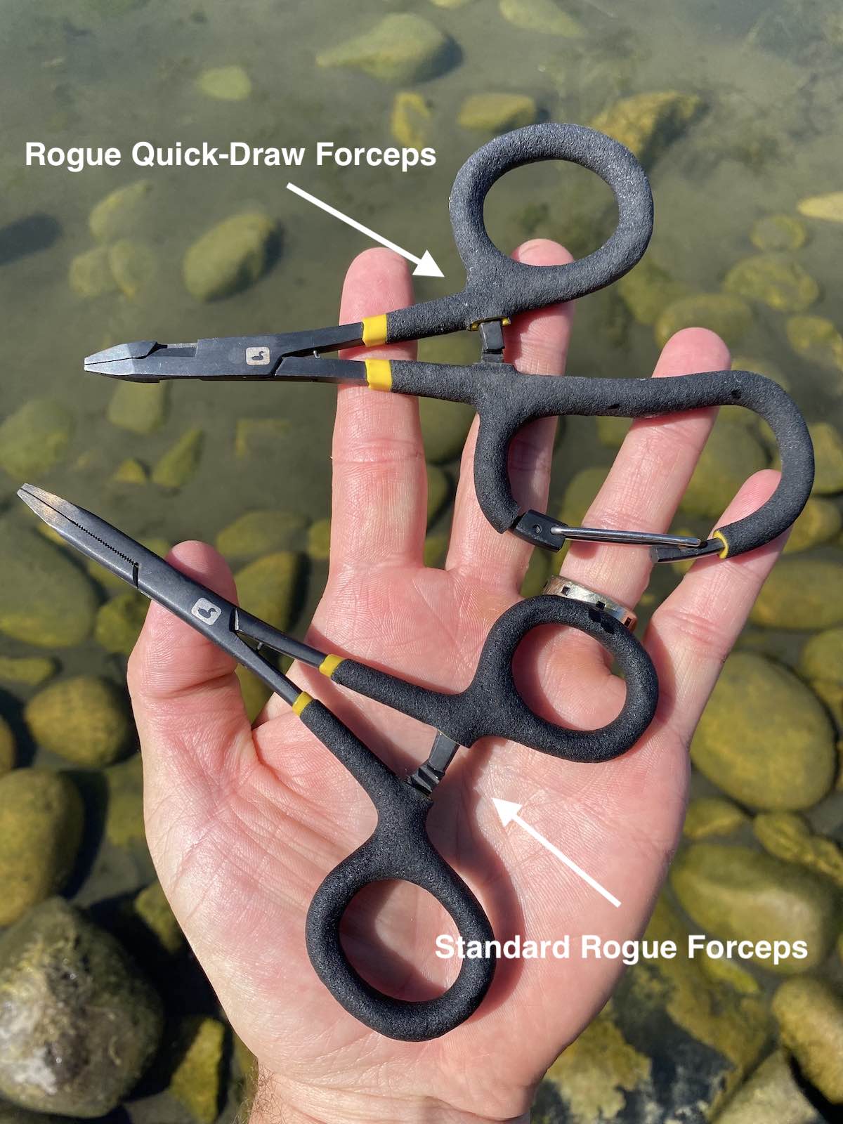 fishing forceps vs hemostats